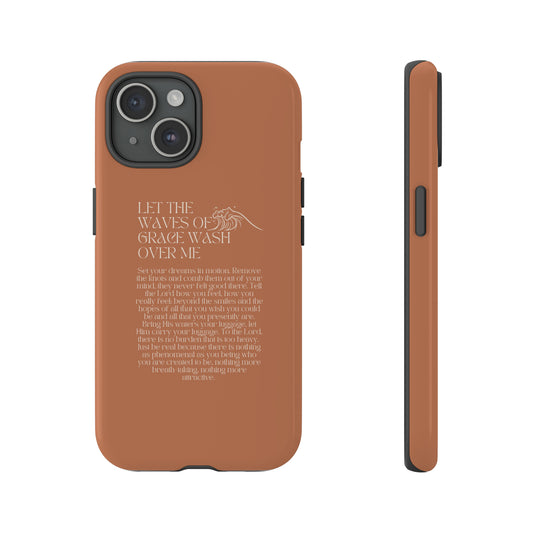 "Let the Waves" Phone Case